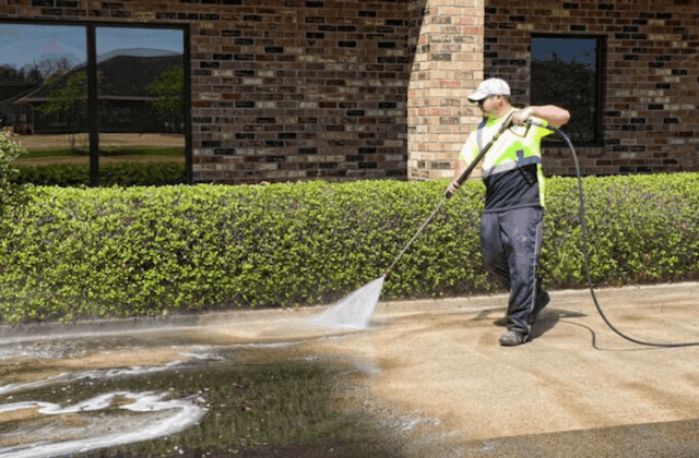 commercial concrete cleaning in chandler